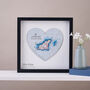 Personalised Map Location Heart Engagement Gift, thumbnail 1 of 9