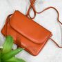 Personalised Leather Shoulder Bag, thumbnail 3 of 6