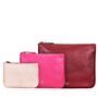 Women's Leather Purse Wallets Trio 'Siena Group Nappa', thumbnail 2 of 10