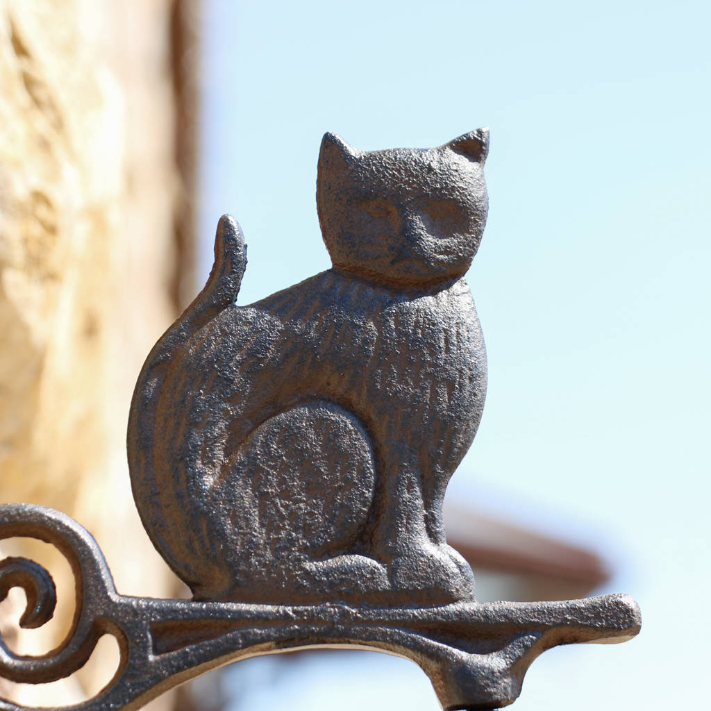 Cast Iron Cat Door Bell By Dibor
