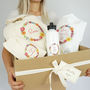 Personalised Floral Wreath Back To School Hamper Box, thumbnail 1 of 9