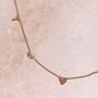 Solid 9k Gold Personalised Charm Necklace, thumbnail 5 of 7