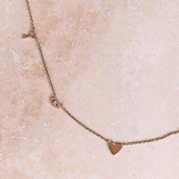 Solid 9k Gold Personalised Charm Necklace, 5 of 7