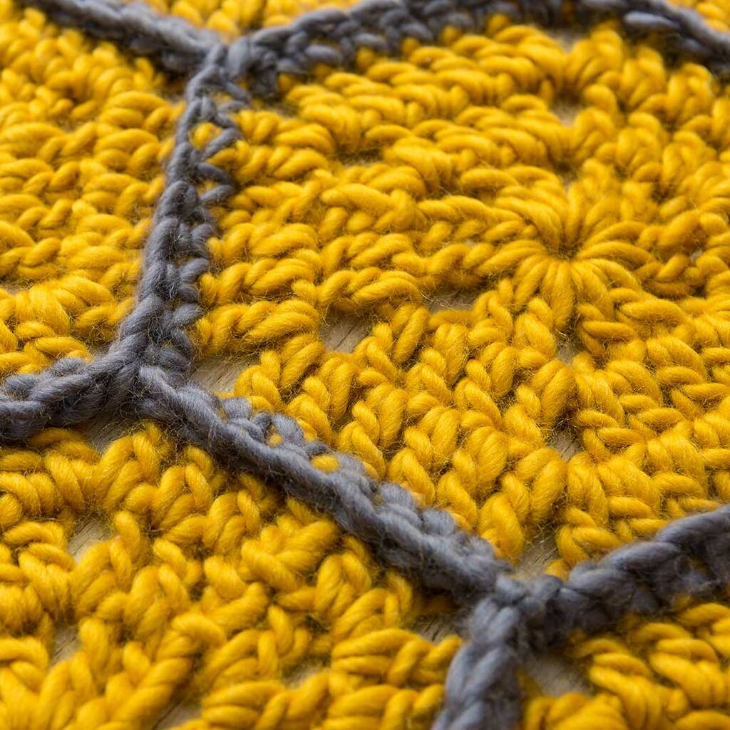 Blanket Crochet Kit By Wool Couture