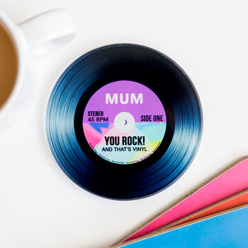 Personalised 'Our Song' Coaster, 4 of 6