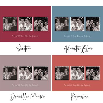 Personalised Colour Valentine Story Of Us Photo Gift, 3 of 4