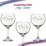 Personalised 90 Years Young Gin Glass For Grandma, thumbnail 4 of 8