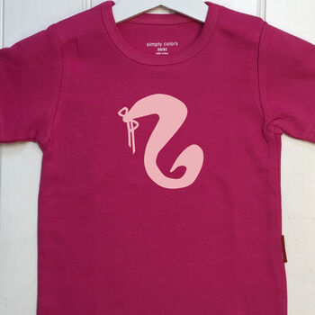 Personalised Girl's Ponytail T Shirt, 2 of 11