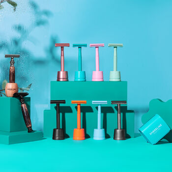 Safety Razor Stands With Matching Colours, 3 of 12