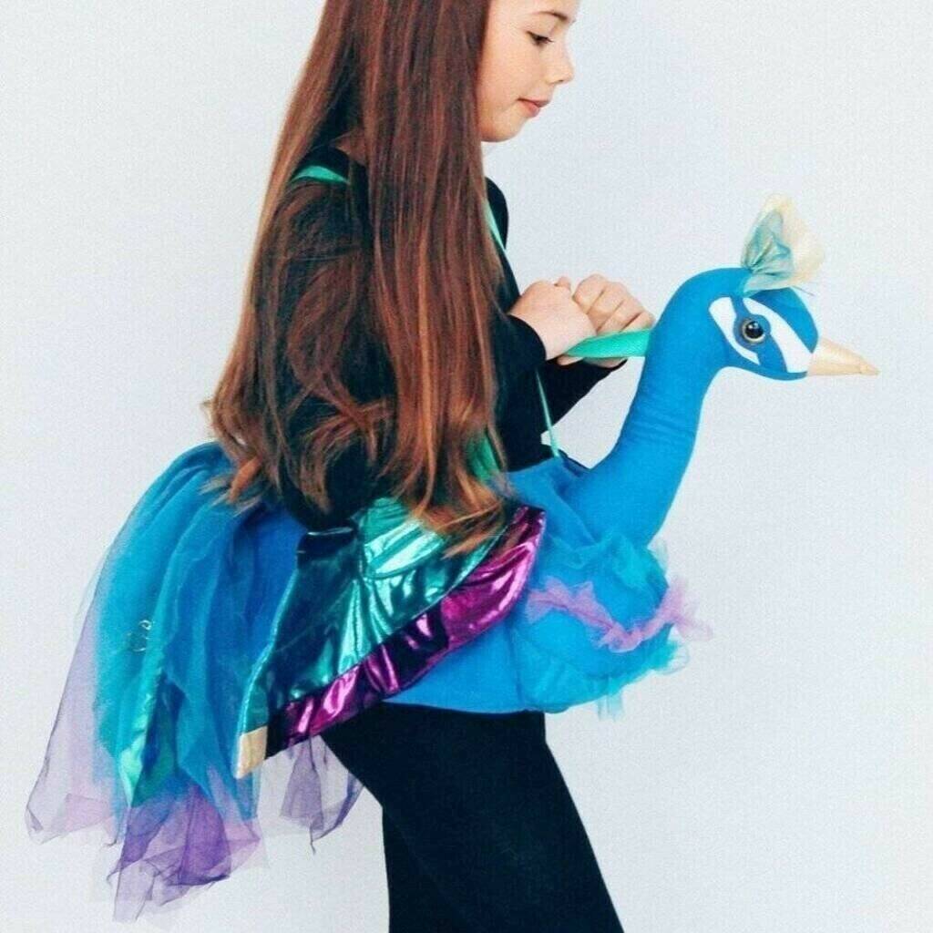 Image of Ride On Peacock Costume 3yrs+