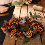 Festive Fruits Natural Christmas Wreath, thumbnail 7 of 9
