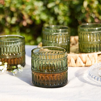 Set Of Four Merida Green Tumblers, 3 of 7