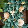 Personalised Lambeth Autumn Rose Wreath, thumbnail 4 of 4