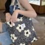 Floral Thin Cotton Shoulder Tote Bag, thumbnail 1 of 6