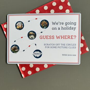 Surprise Holiday Reveal Scratchcard, 2 of 2