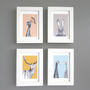 Hare Print 'The Runners Number One', thumbnail 3 of 5