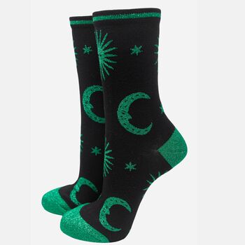 You're A Star Celestial Glitter Bamboo Socks Gift Box, 2 of 4