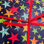 Christmas Star Wrapping Paper, thumbnail 2 of 3