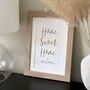Personalised ‘Home Sweet Home’ New Home Foil Print, thumbnail 1 of 4