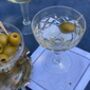 Embroidered Cocktail Napkin Coaster, thumbnail 7 of 7