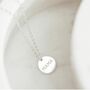 Mama Silver Necklace, thumbnail 2 of 4
