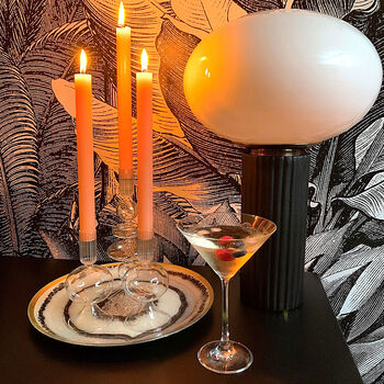 Filigree Etched Martini Cocktail Glasses, 5 of 8