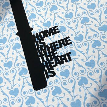 Personalised 'Home Is Where…' New Home Gift Print, 7 of 9