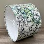 Betty Green And White Floral Velvet Lampshades, thumbnail 5 of 8