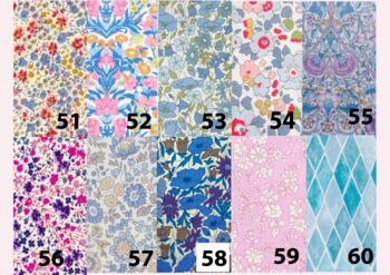 Personalised Christmas Stocking In Liberty London, 10 of 12