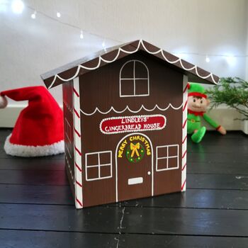 Handmade Gingerbread House Christmas Eve Box, 2 of 4