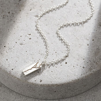 Personalised Men's Kintsugi Tag Necklace, 8 of 12