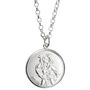 Sterling Silver St. Christopher Necklace, thumbnail 1 of 5