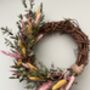 Large Spring Dried Flower Wreath, thumbnail 5 of 9