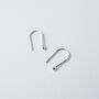 Mini Arc Earrings Silver, thumbnail 1 of 5