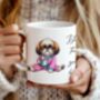 Personalised Shih Tzu Morning Coffee Pet Dog Gift Mug, thumbnail 1 of 2