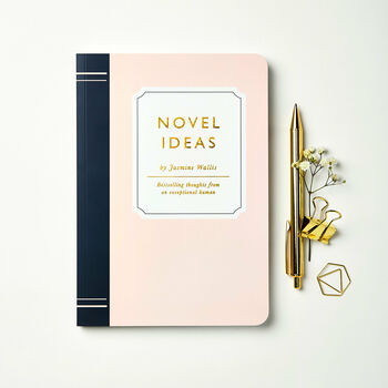 Personalised Book Style Novel Notebook, 4 of 11