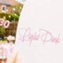 Personalised Birthday Welcome Sign Vinyl Decal, thumbnail 6 of 13