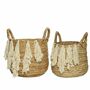 Storage Basket With Tassels, thumbnail 1 of 1