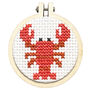 You're Clawsome! Mini Matchbox Cross Stitch Kit, thumbnail 11 of 12
