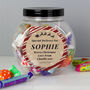 Personalised Special Delivery Sweet Jar – Stocking Filler, thumbnail 2 of 4