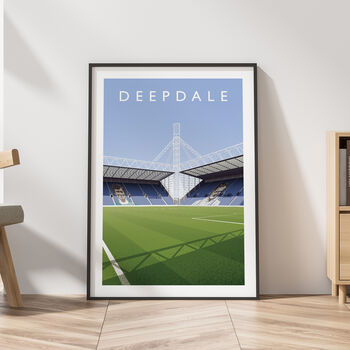Preston Deepdale Alan Kelly Town End Poster, 3 of 7