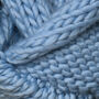 Beginner Twisted Snood Knitting Kit, thumbnail 2 of 4