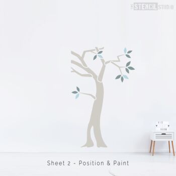 Woodland Tree And Animals Stencil Pack, 10 of 12