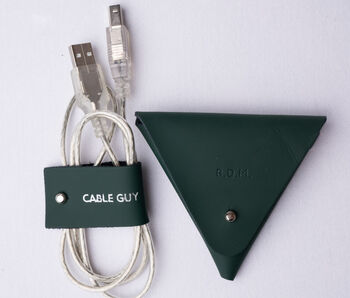 Personalised Leather Cable Organiser, 6 of 8