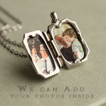 Sterling Silver Fern Locket, 4 of 9