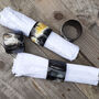 Natural Handmade One Piece Polished Horn Napkin Rings, thumbnail 2 of 2