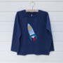 Rocket T Shirt On Blue, thumbnail 1 of 2
