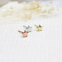 Will You Be My Bridesmaid Sterling Silver Earrings, thumbnail 5 of 6