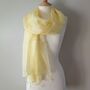 Bianca Silk Chiffon Scarf In Selection Of Colours, thumbnail 3 of 7