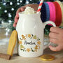 Personalised Christmas Milk Jug For Kids, thumbnail 3 of 4